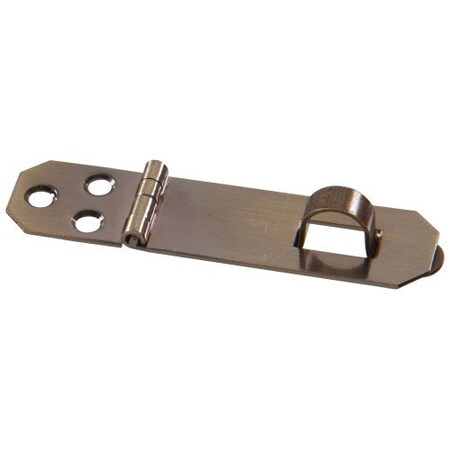 Hillman 3/4 ANTIQUE BRASS MINI HASP 852401